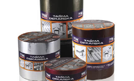 Uszczelniająca taśma dekarska