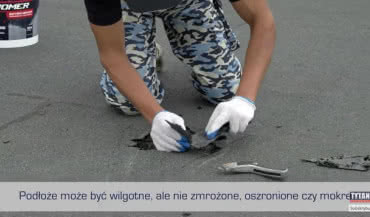 Naprawa, konserwacja i uszczelnianie dachu z papy - film instruktażowy EVOMER 